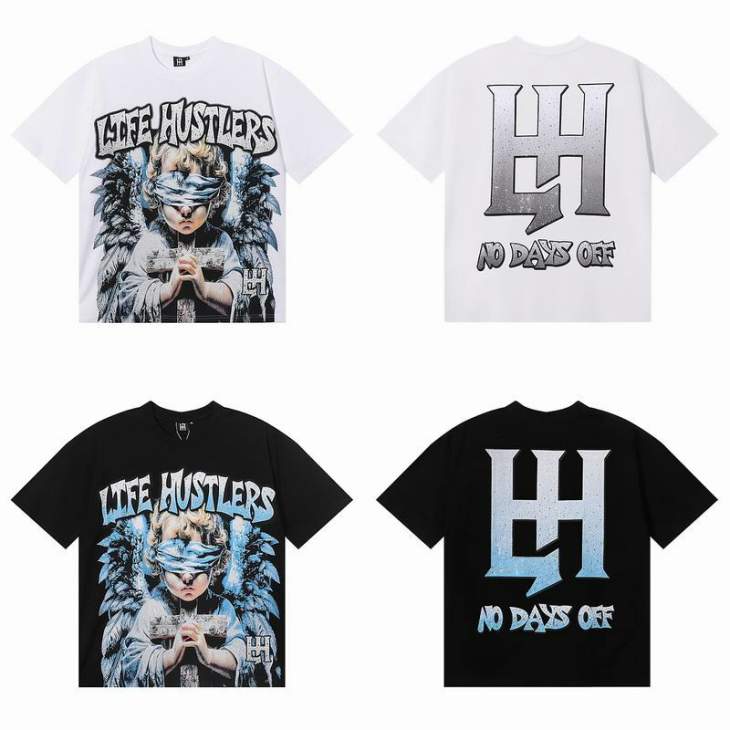Picture of Life Hustlers T Shirts Short _SKULifeHustlersS-XL6htrLH0289391